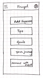 Frugal paper wireframe 4