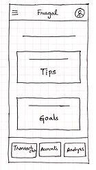 Frugal paper wireframe 5